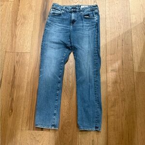 AG Adriano Goldschmied Straight Fit Blue Jeans